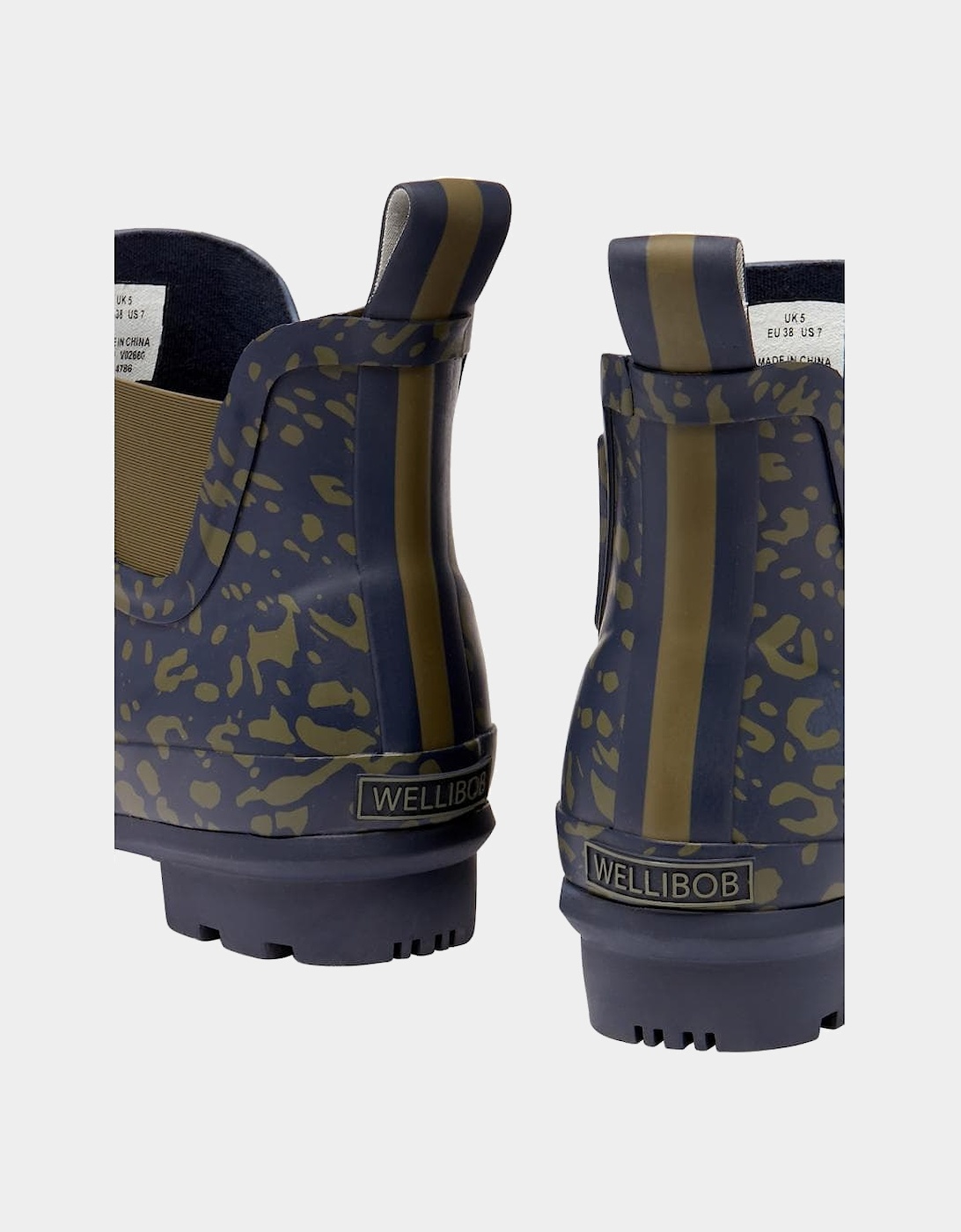 Joules Short Height Printed Welly Wellibob