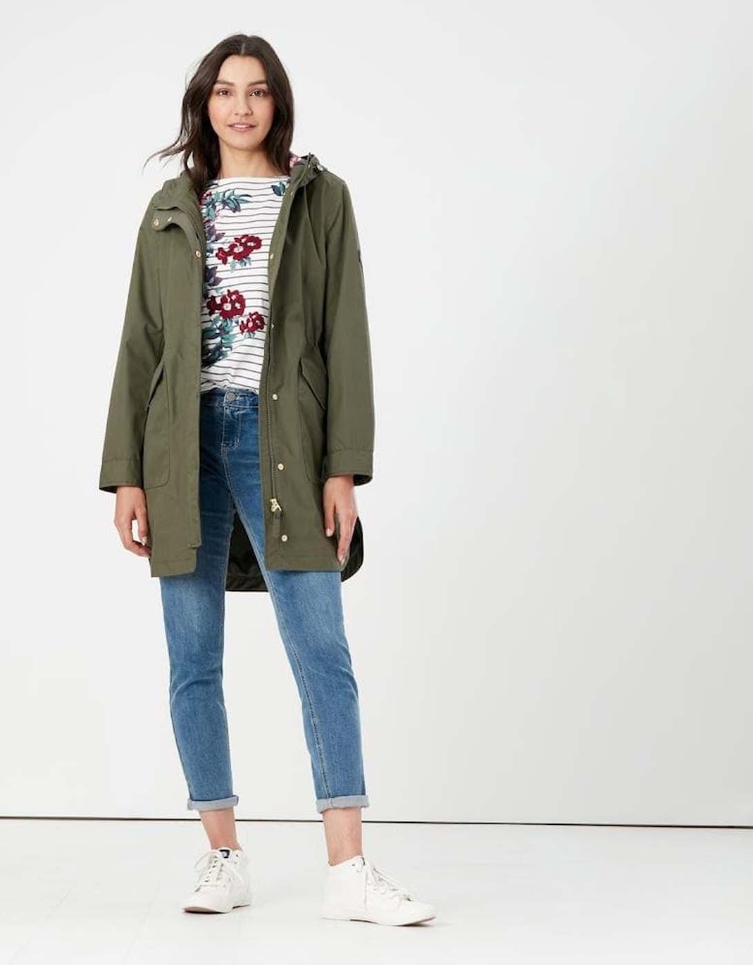 Joules Loxley Longline Womens Waterproof Jacket