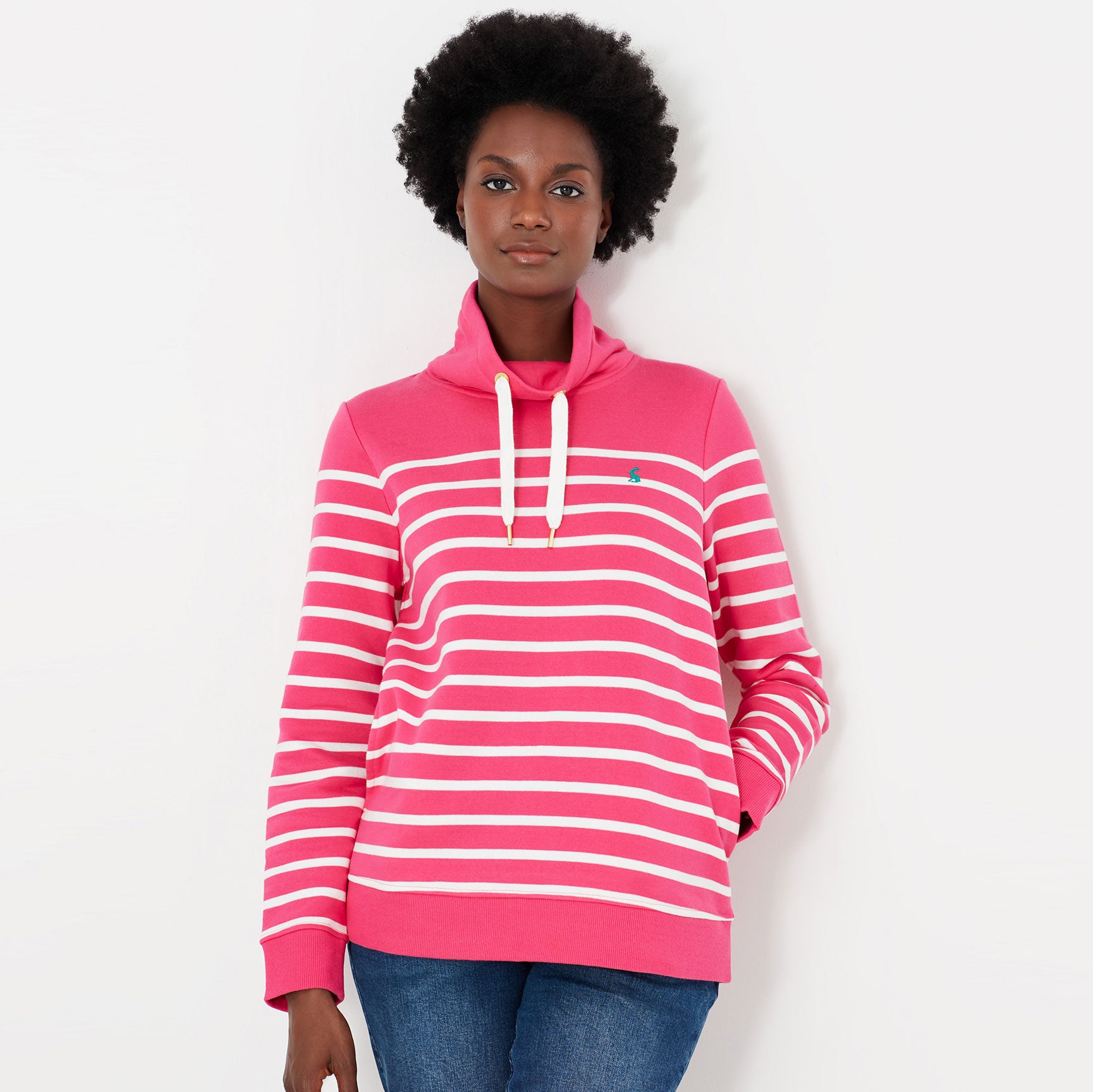 Joules Ladies Kinsley Cosy Funnel Neck Sweat