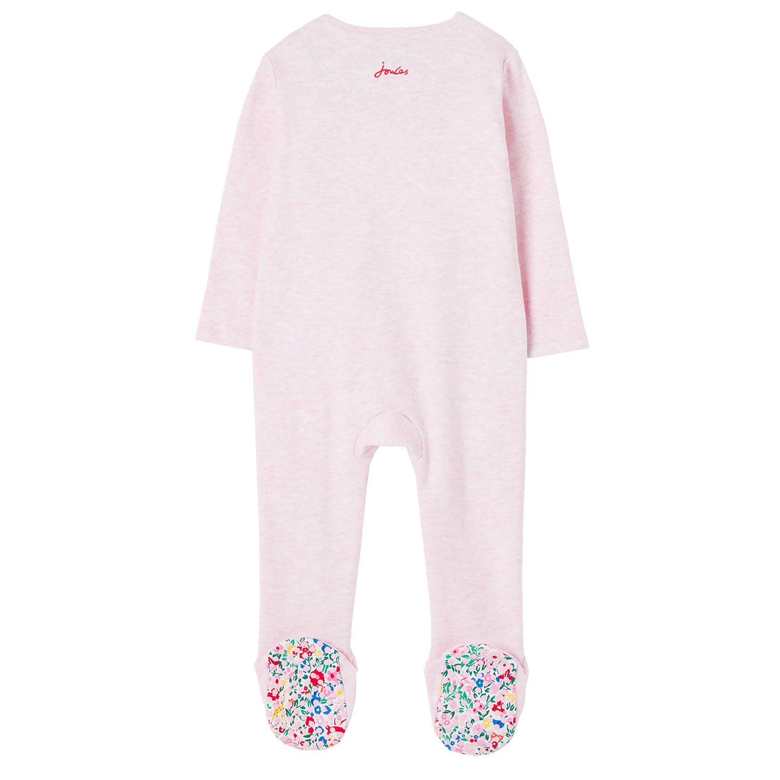 Joules Baby Zippy Artwork Cotton Babygrow