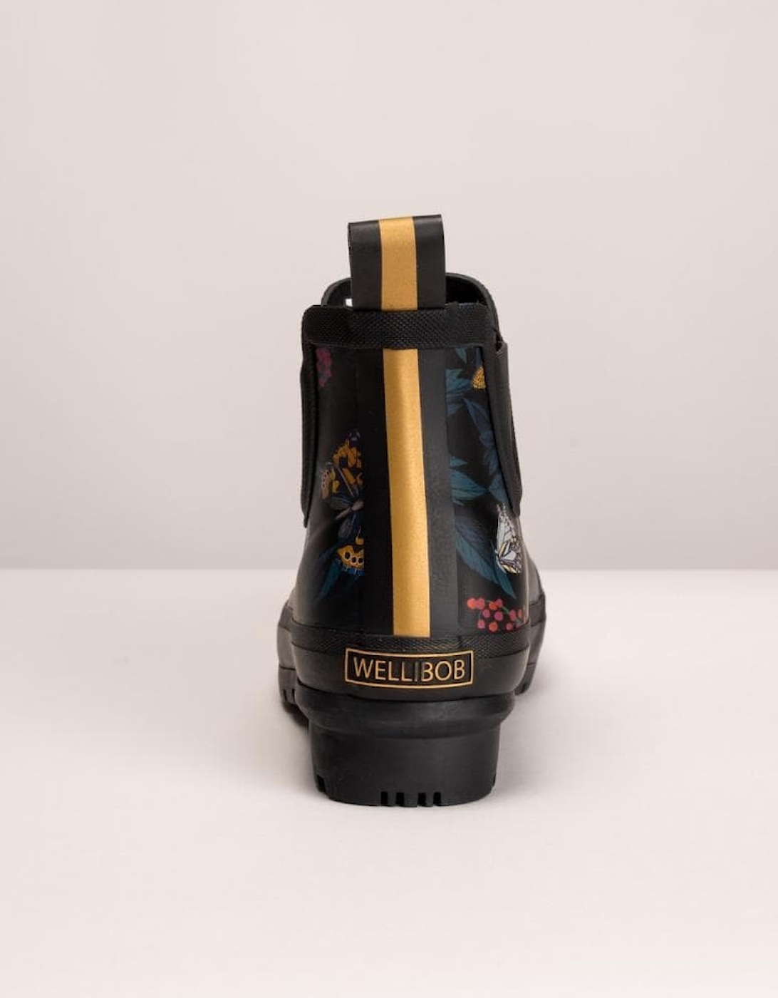 Joules Short Height Printed Welly Wellibob