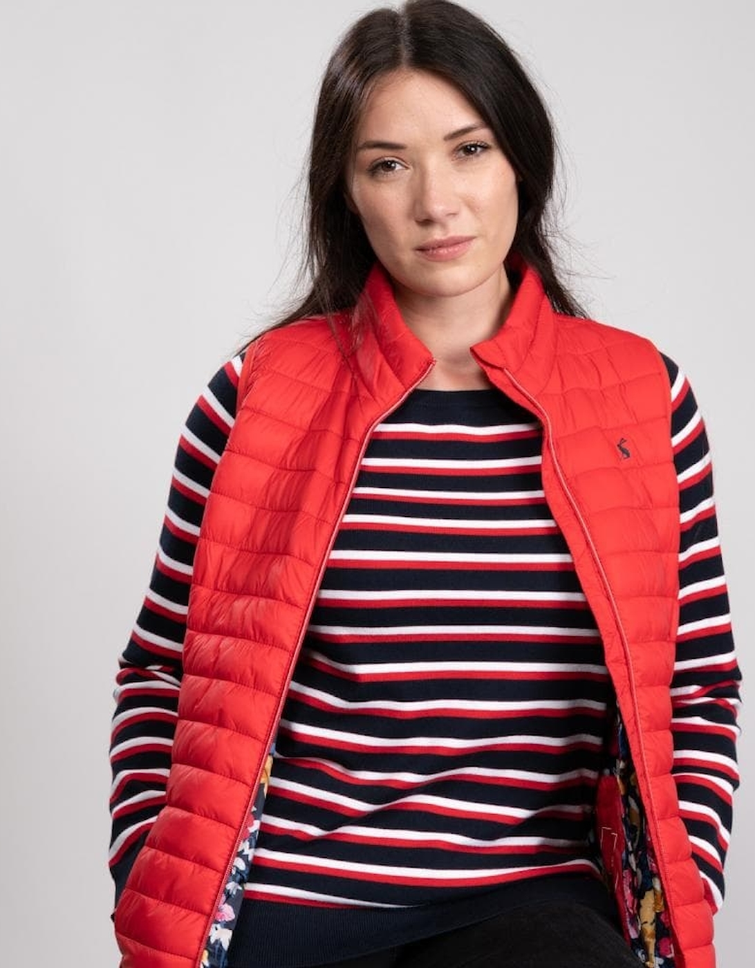 Joules Water Resistant Family Packable Gilet Snug Gilet