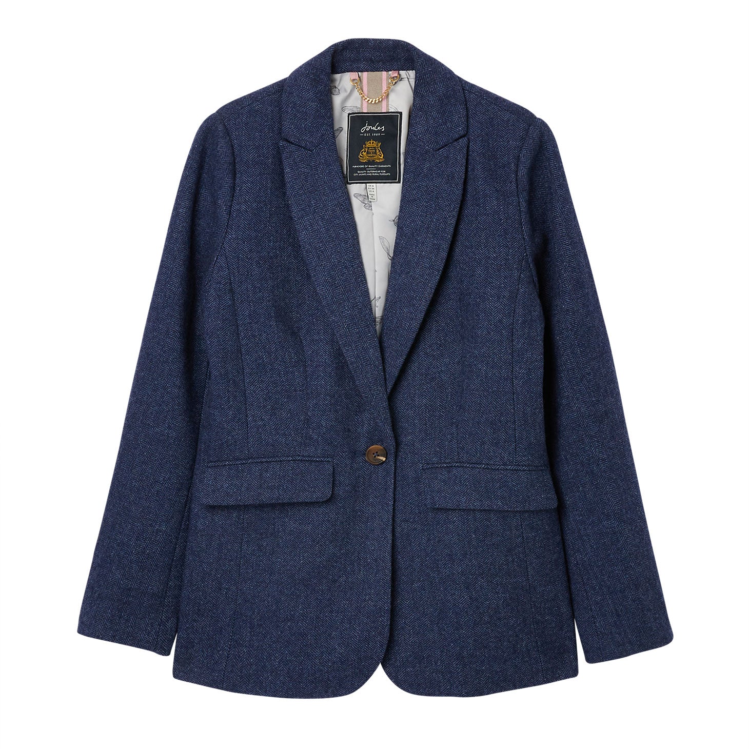 Joules Ladies Bramble Recycled Wool Blazer