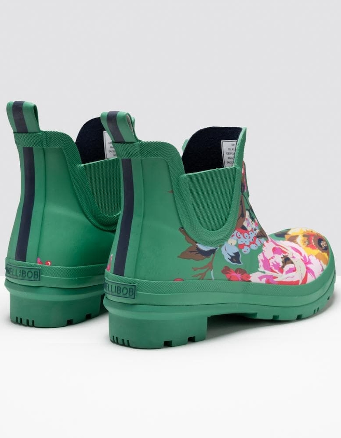Joules Short Height Printed Welly Wellibob