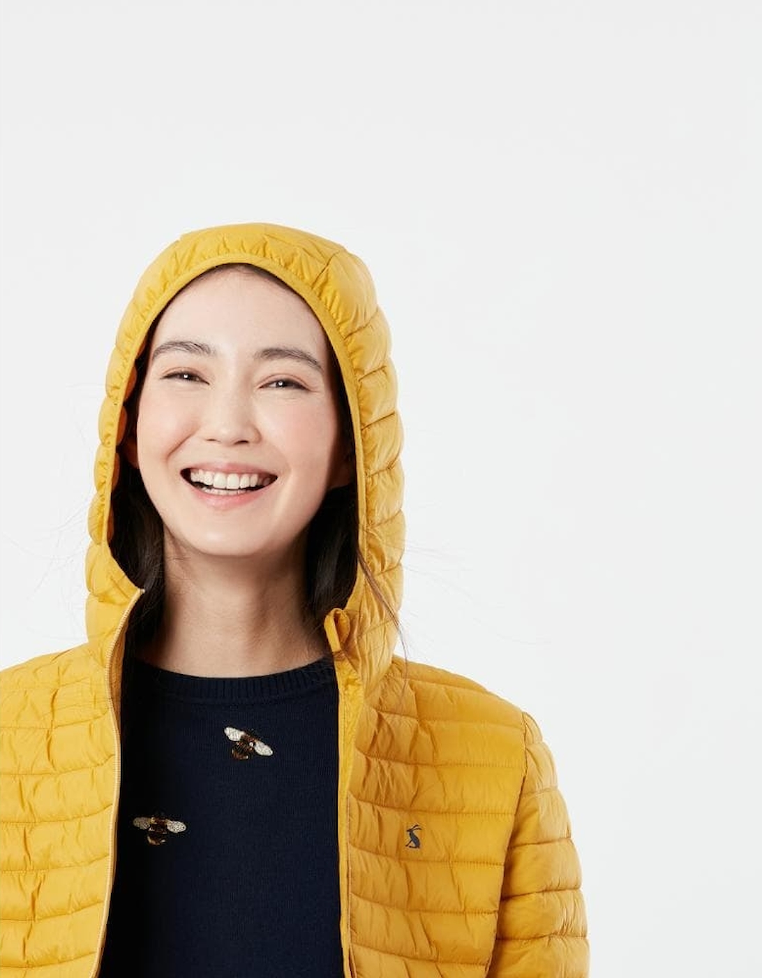 Joules Water Resistant Packable Puffer Coat