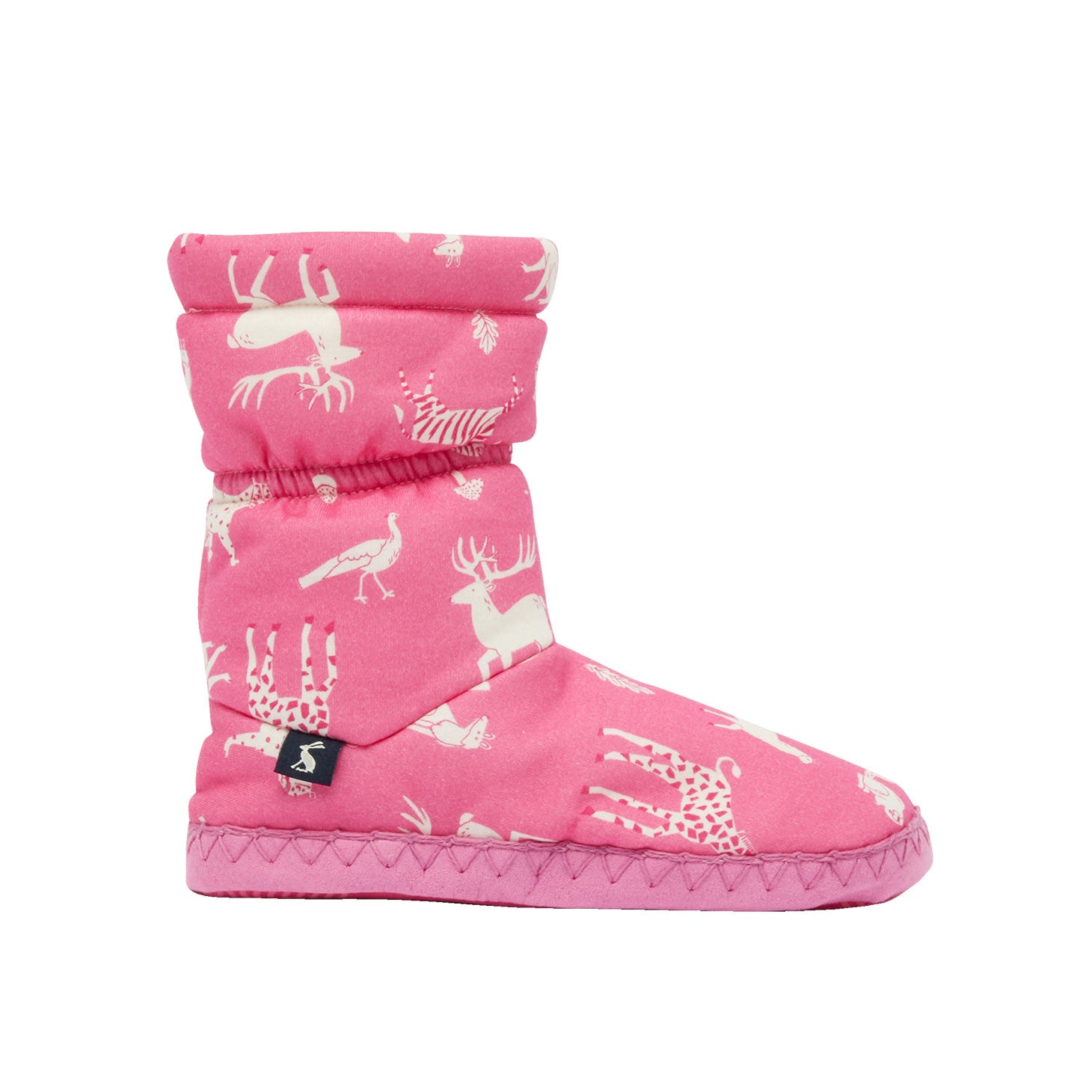 Joules Girls Junior Padabout Slipper Sock