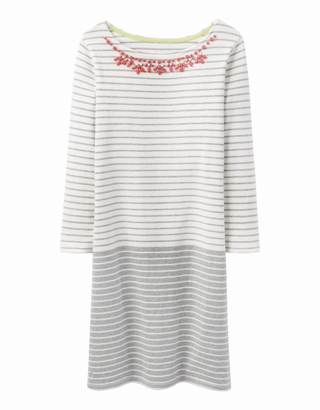 Joules Sennen Embellished Jersey Dress