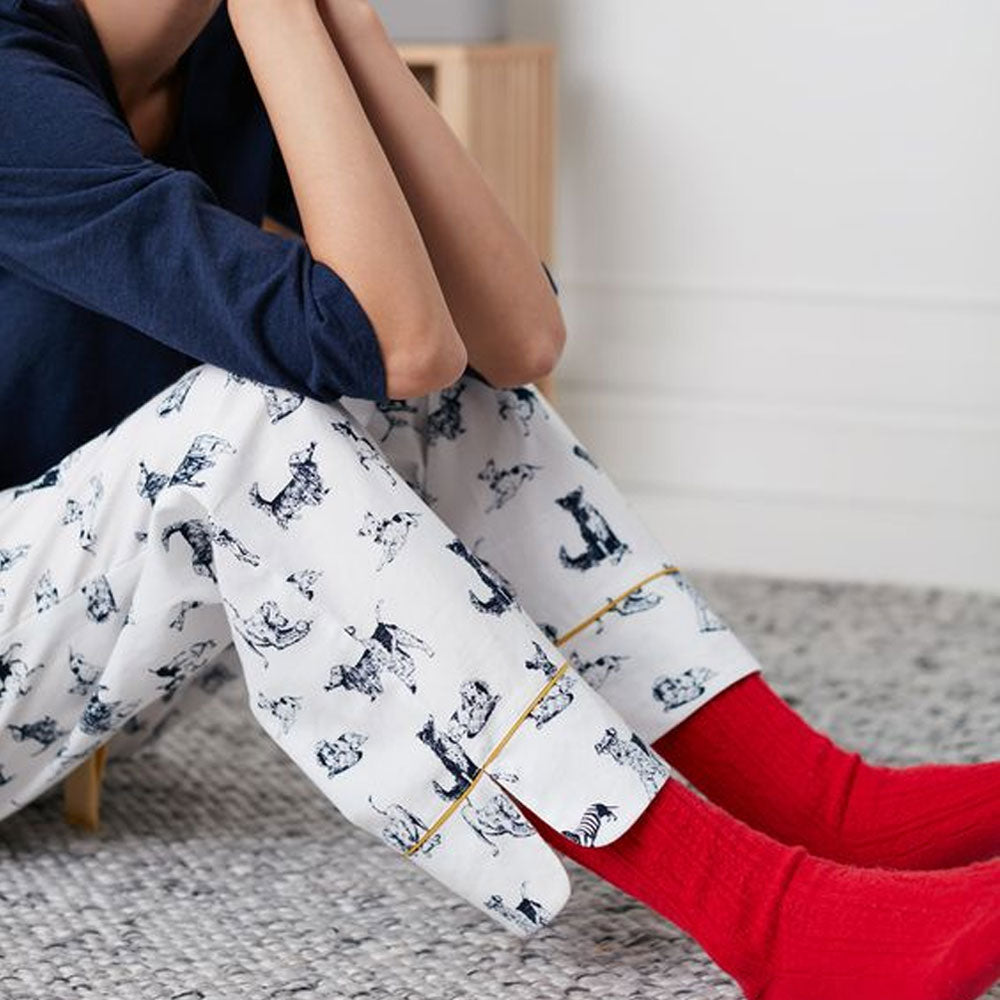 Joules Ladies Luna Brushed Cotton Pj Bottoms