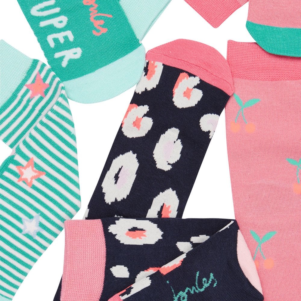 Joules Girls Brilliant Bamboo Socks