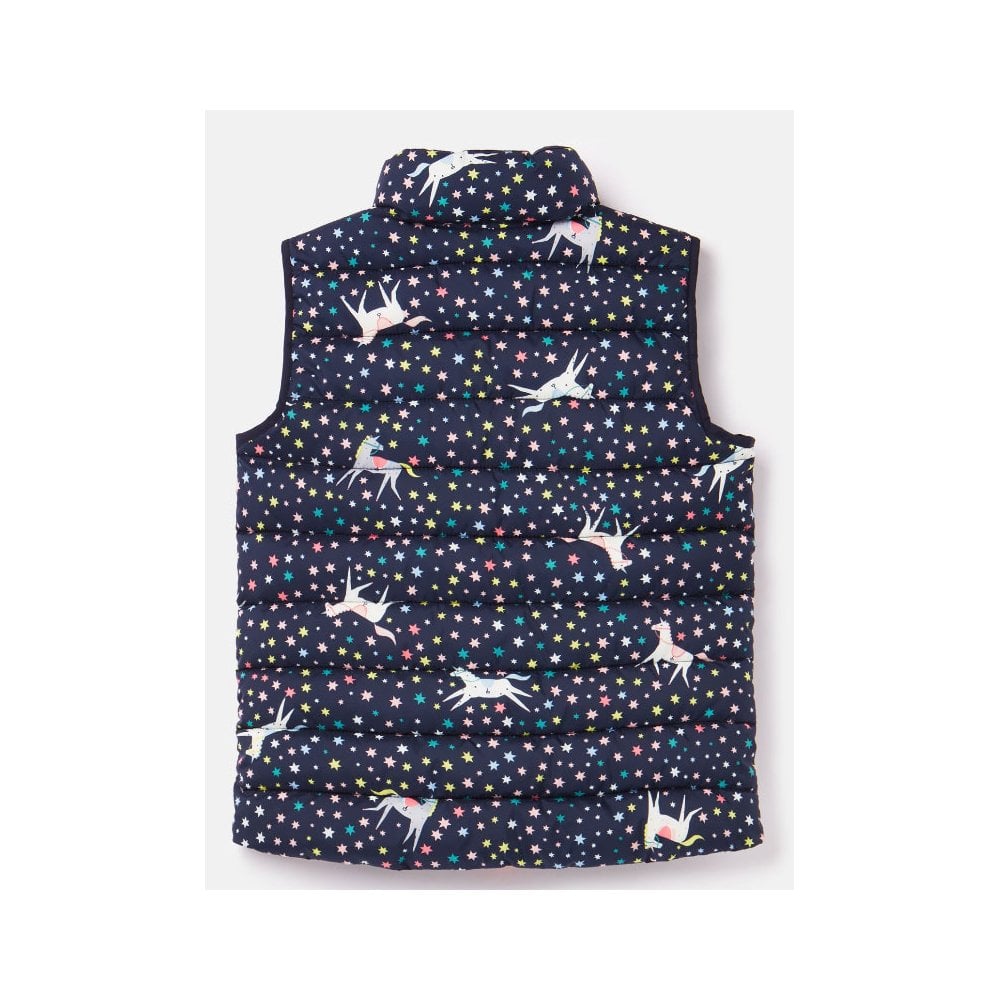 Joules Girls Flip It Reversible Gilet