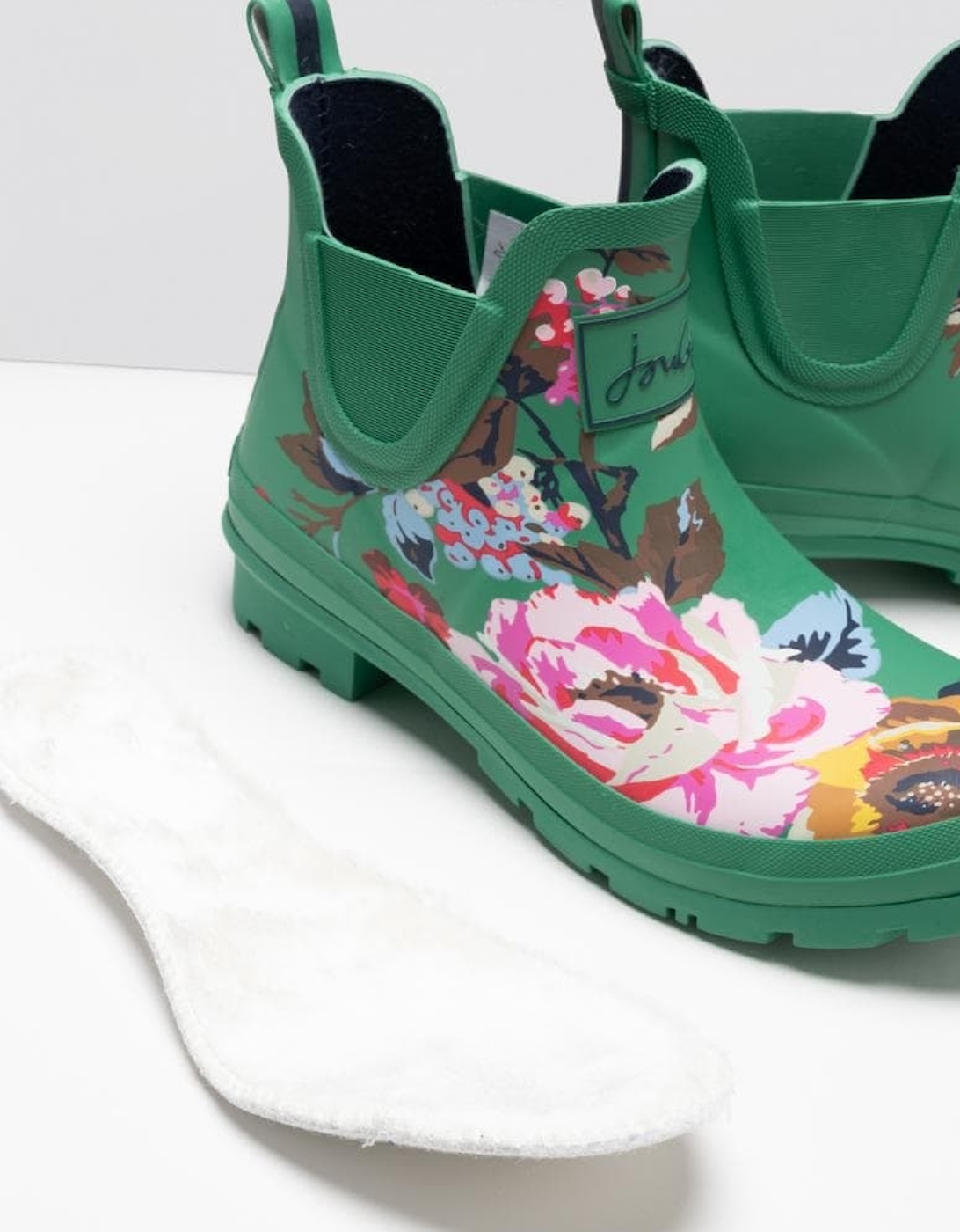 Joules Short Height Printed Welly Wellibob