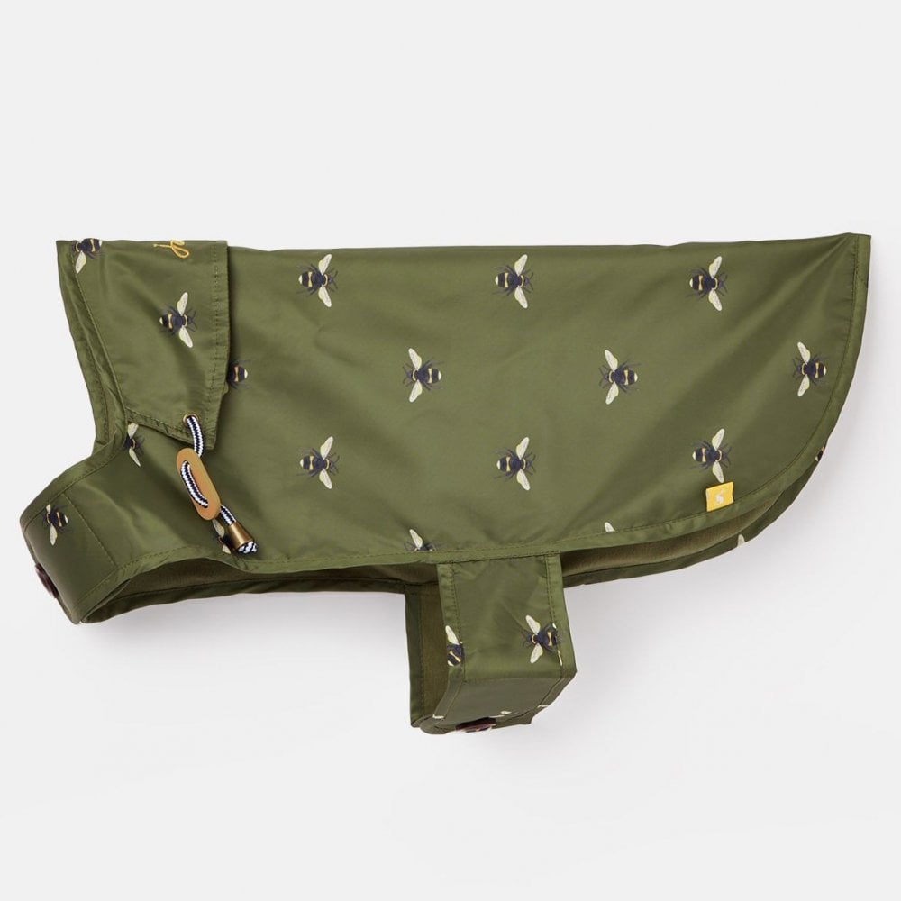 Joules Water Resistant Bumble Bee Print Dog Coat