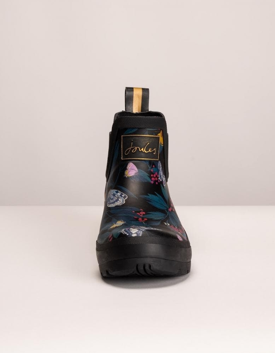Joules Short Height Printed Welly Wellibob