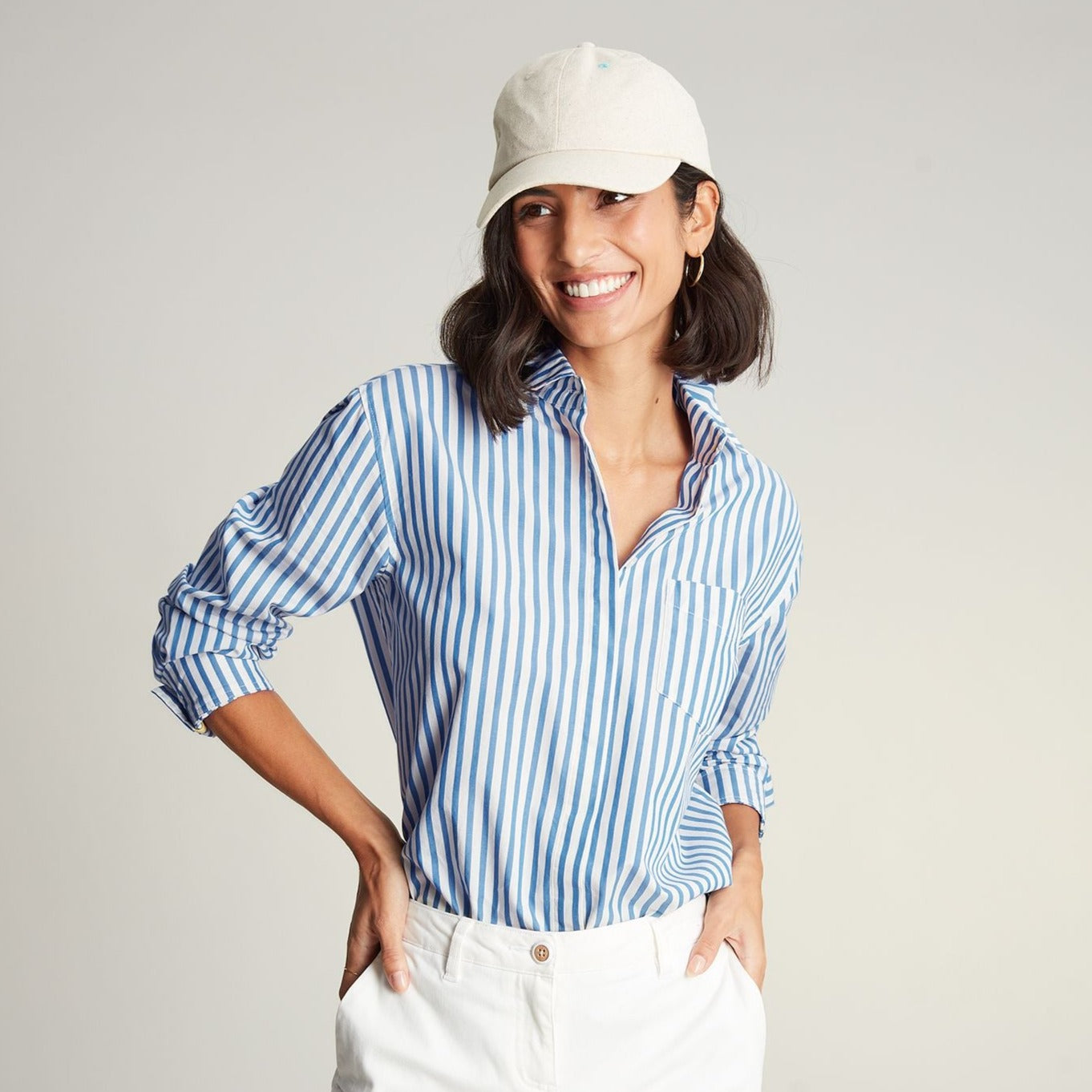 Joules Ladies Amilla Dropped Shoulder Shirt