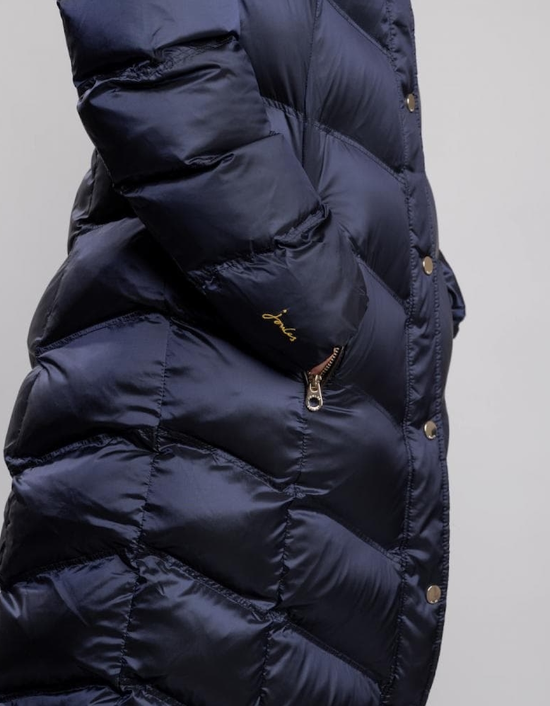 Joules Long Padded Coat Amesbury