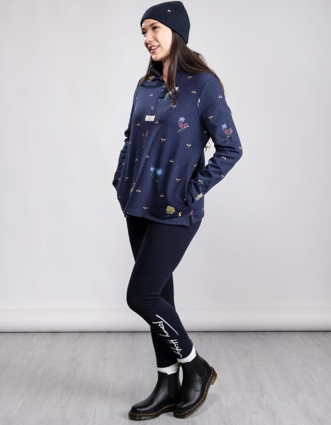 Joules Casual Half Zip Sweatshirt Pip