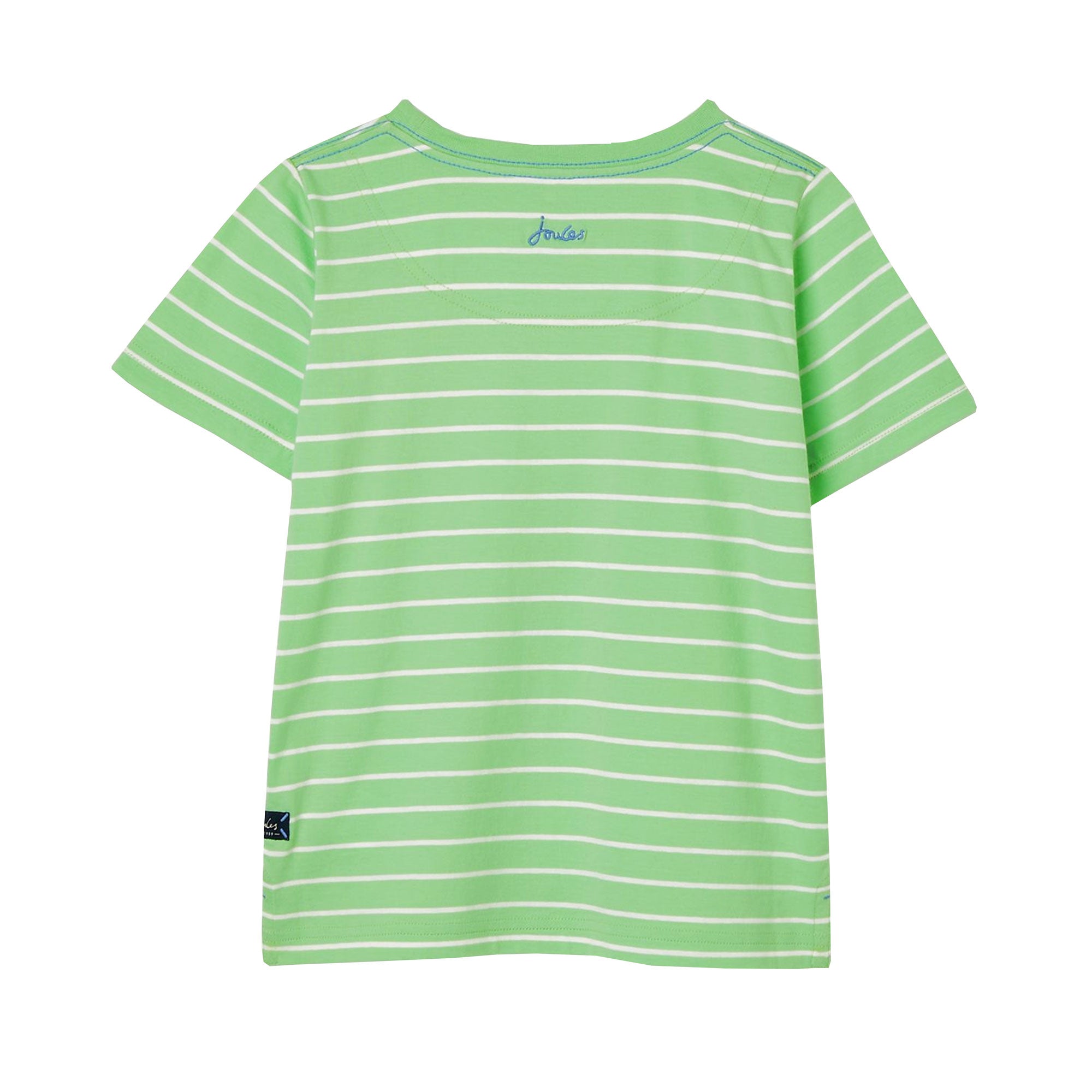 Joules Boys Archie Short Sleeve Applique Artwork T-Shirt