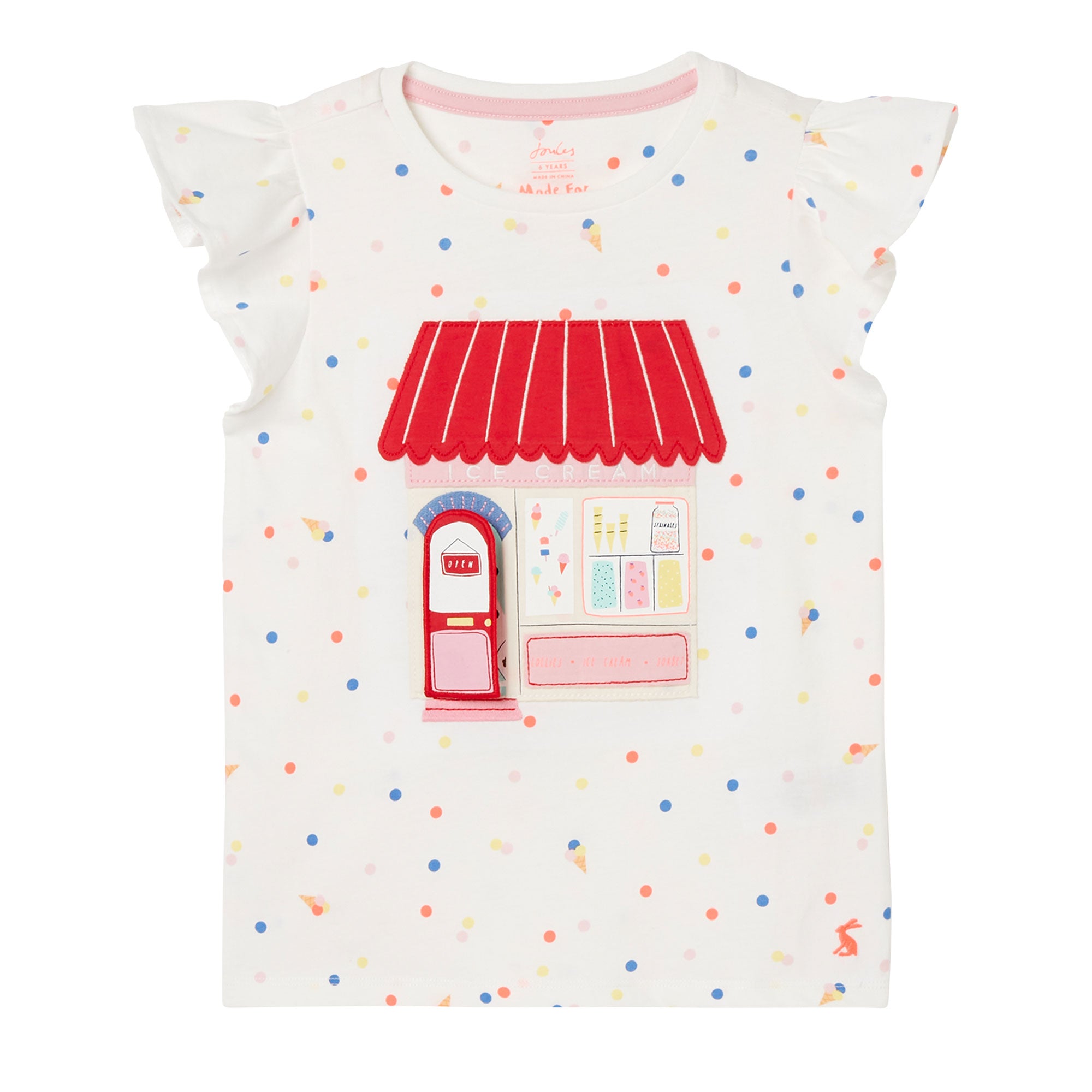 Joules Girl Flutter Astra T-Shirt