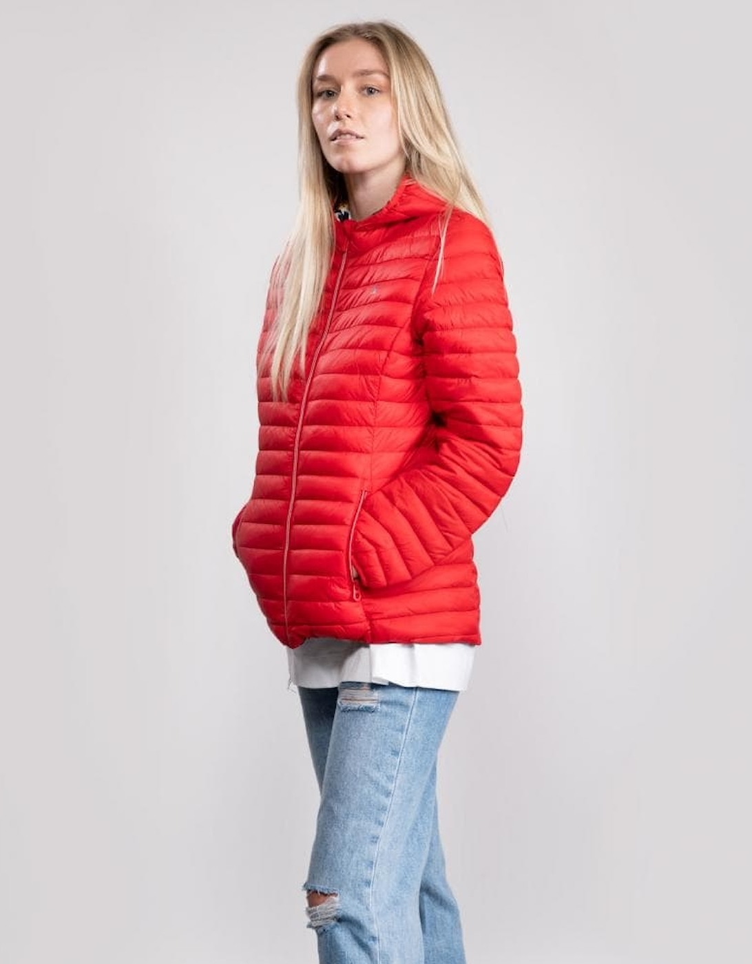 Joules Water Resistant Packable Puffer Coat