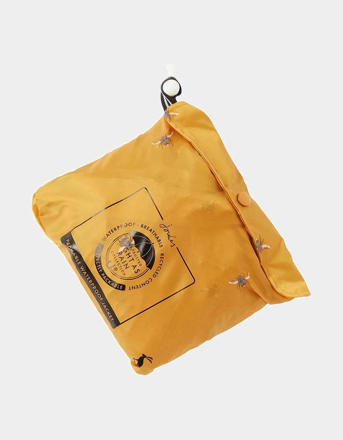 Joules Golightly Printed Waterproof Womens Packable Jacket