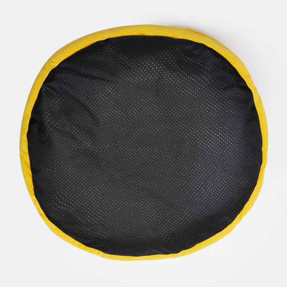 Joules Velvet Chesterfield Dog Bed