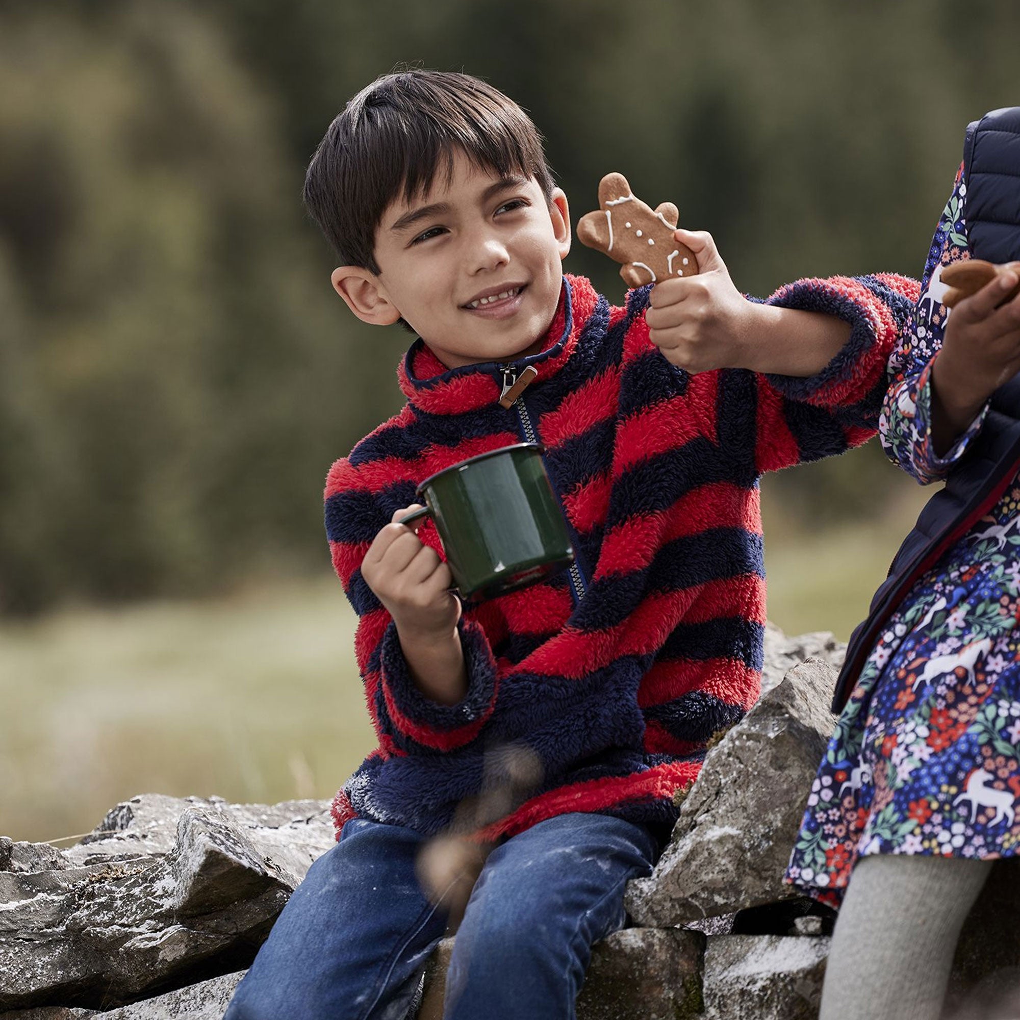 Joules Boys Woozle Overhead Fleece