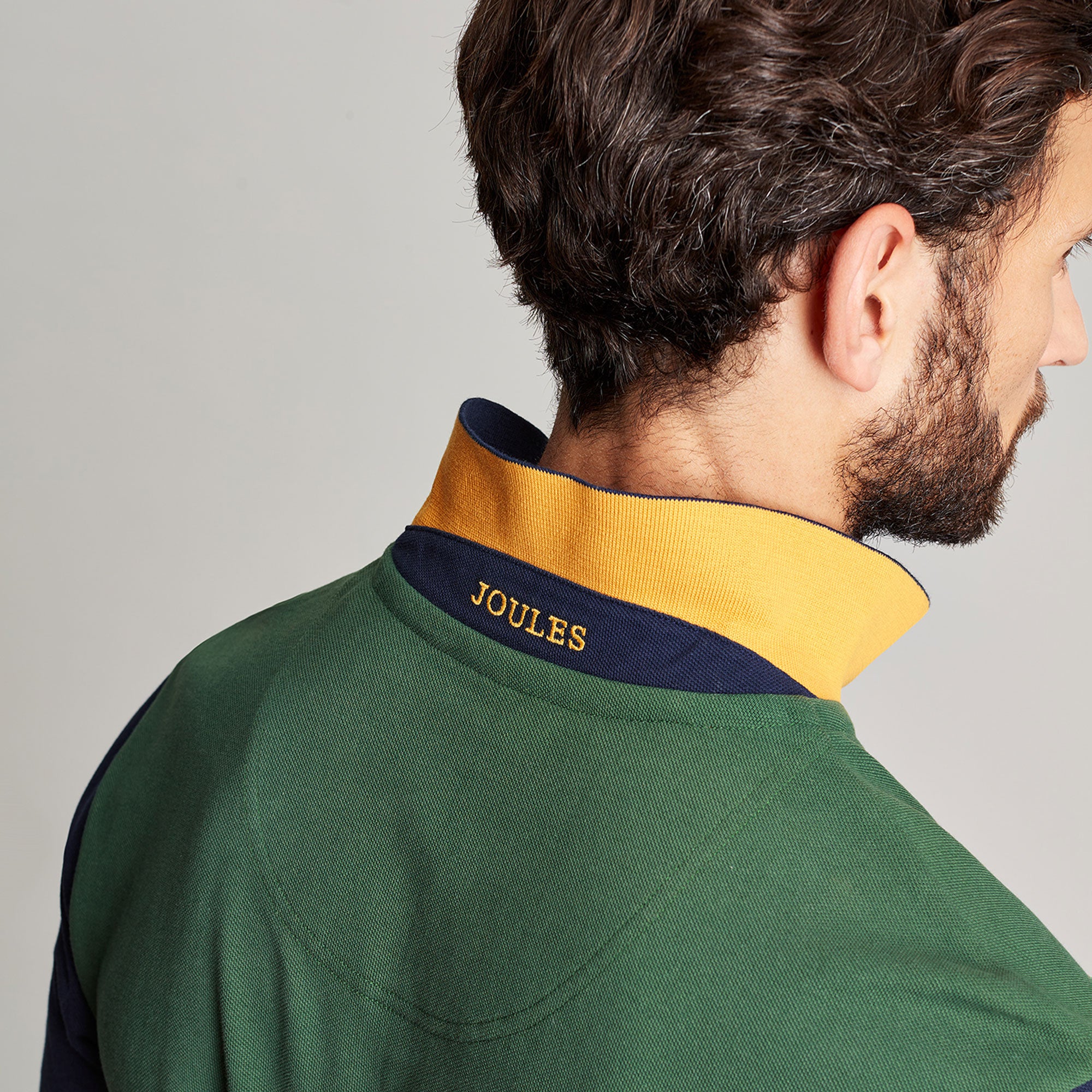 Joules Mens Colour Block Woody Polo