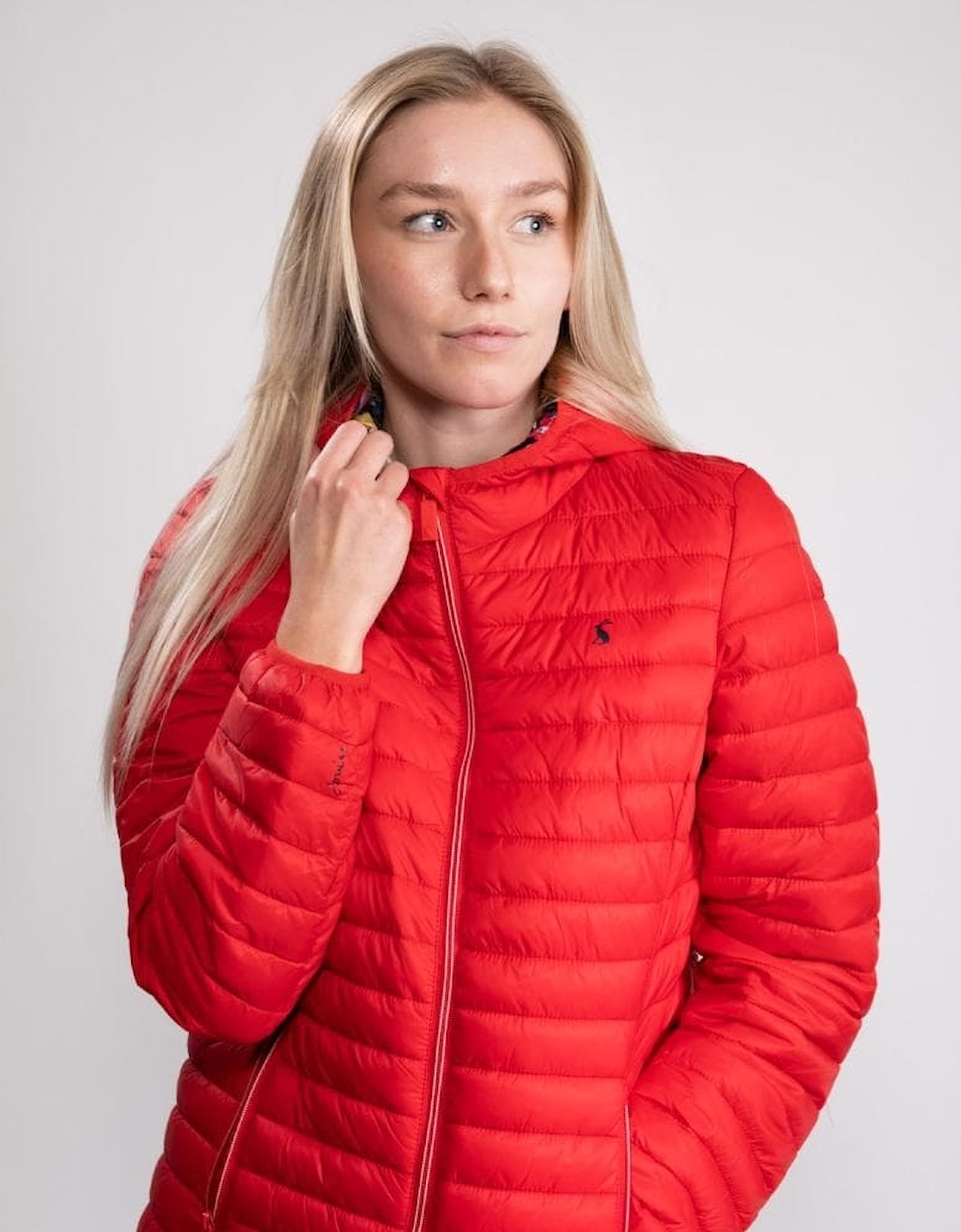 Joules Water Resistant Packable Puffer Coat