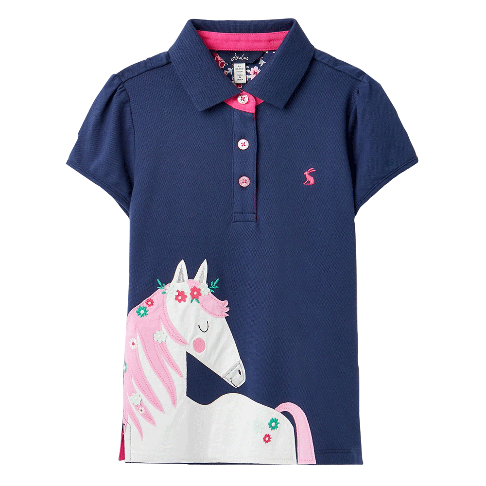 Joules Girls Moxie Polo Shirt
