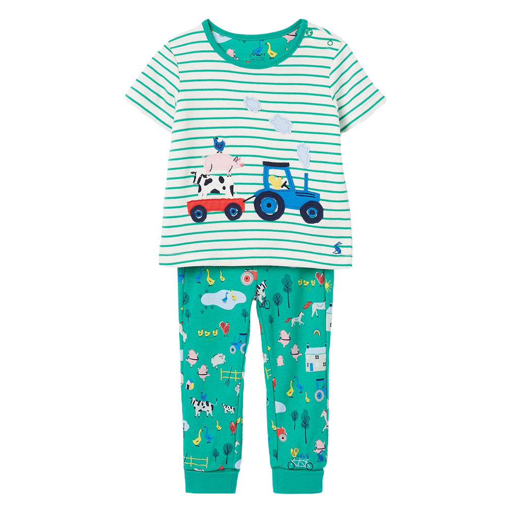 Joules Baby Boys Byron Organic Cotton Artwork Set