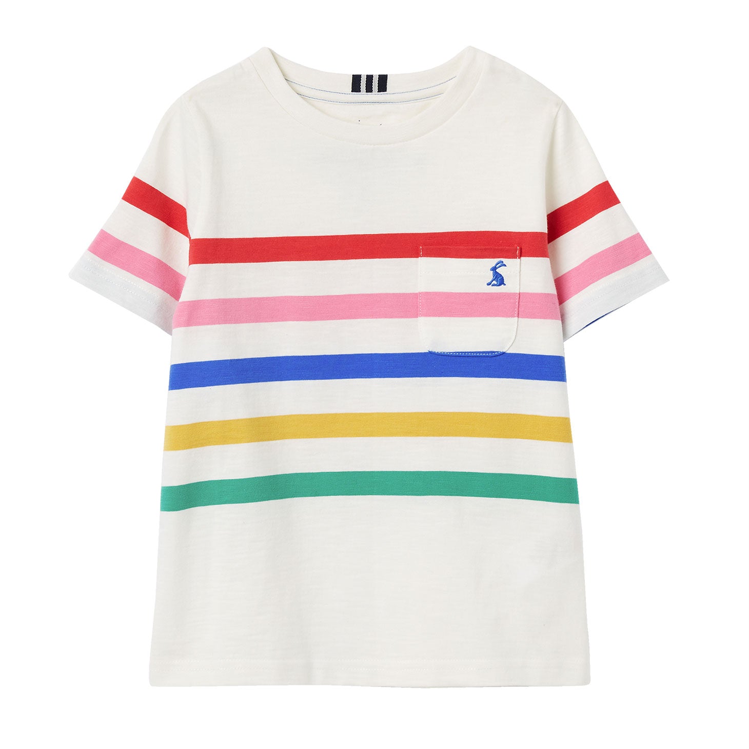 Joules Boys Laundered Stripe Short Sleeve T-Shirt