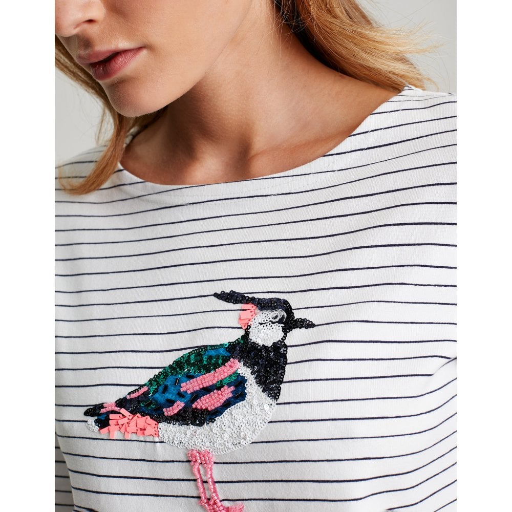 Joules Ladies Harbour Luxe Lapwing Long Sleeve Jersey Top