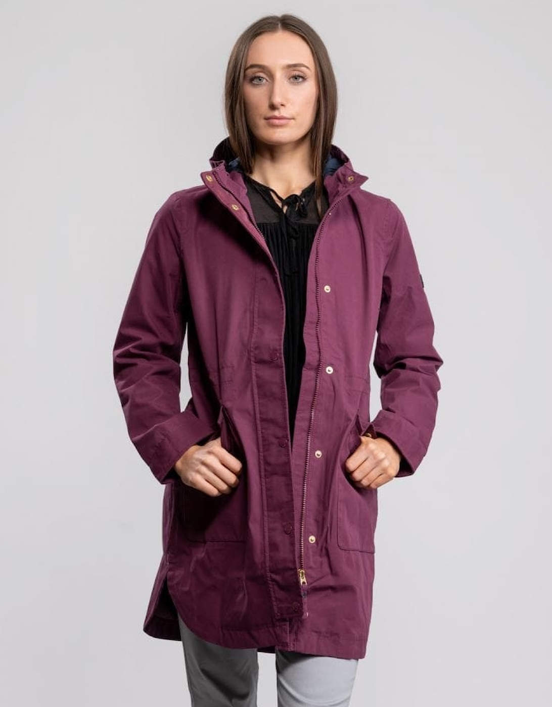 Joules Loxley Longline Womens Waterproof Jacket