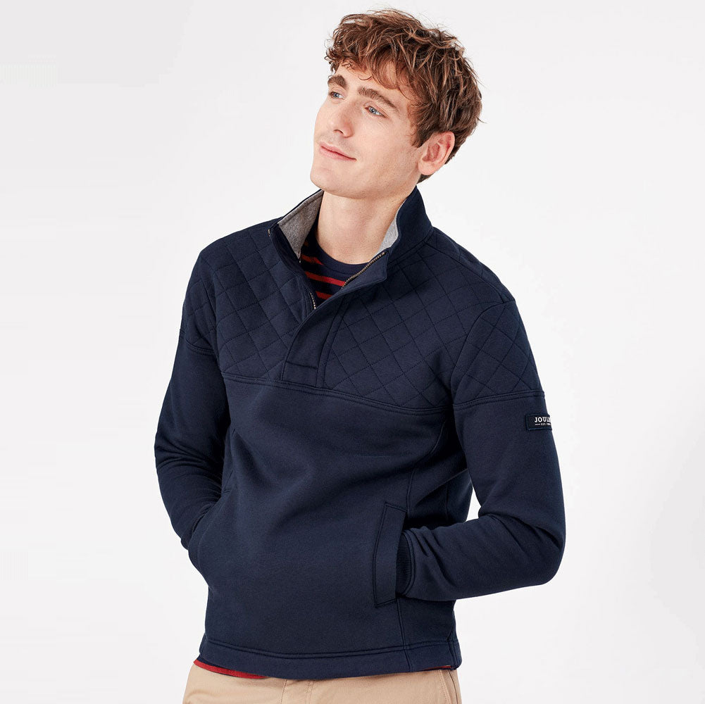 Joules Mens Darrington Quarter Zip Sweatshirt
