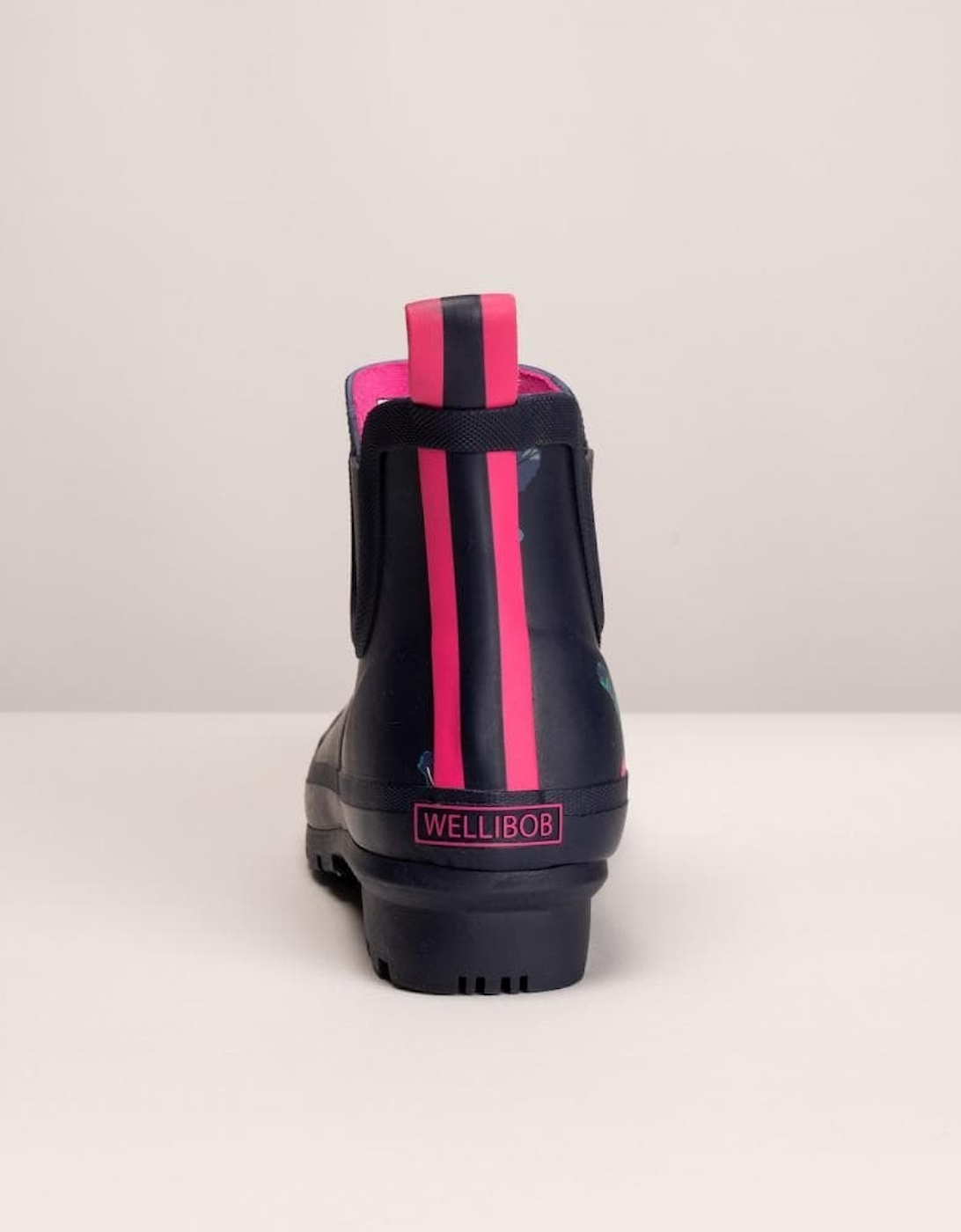 Joules Short Height Printed Welly Wellibob