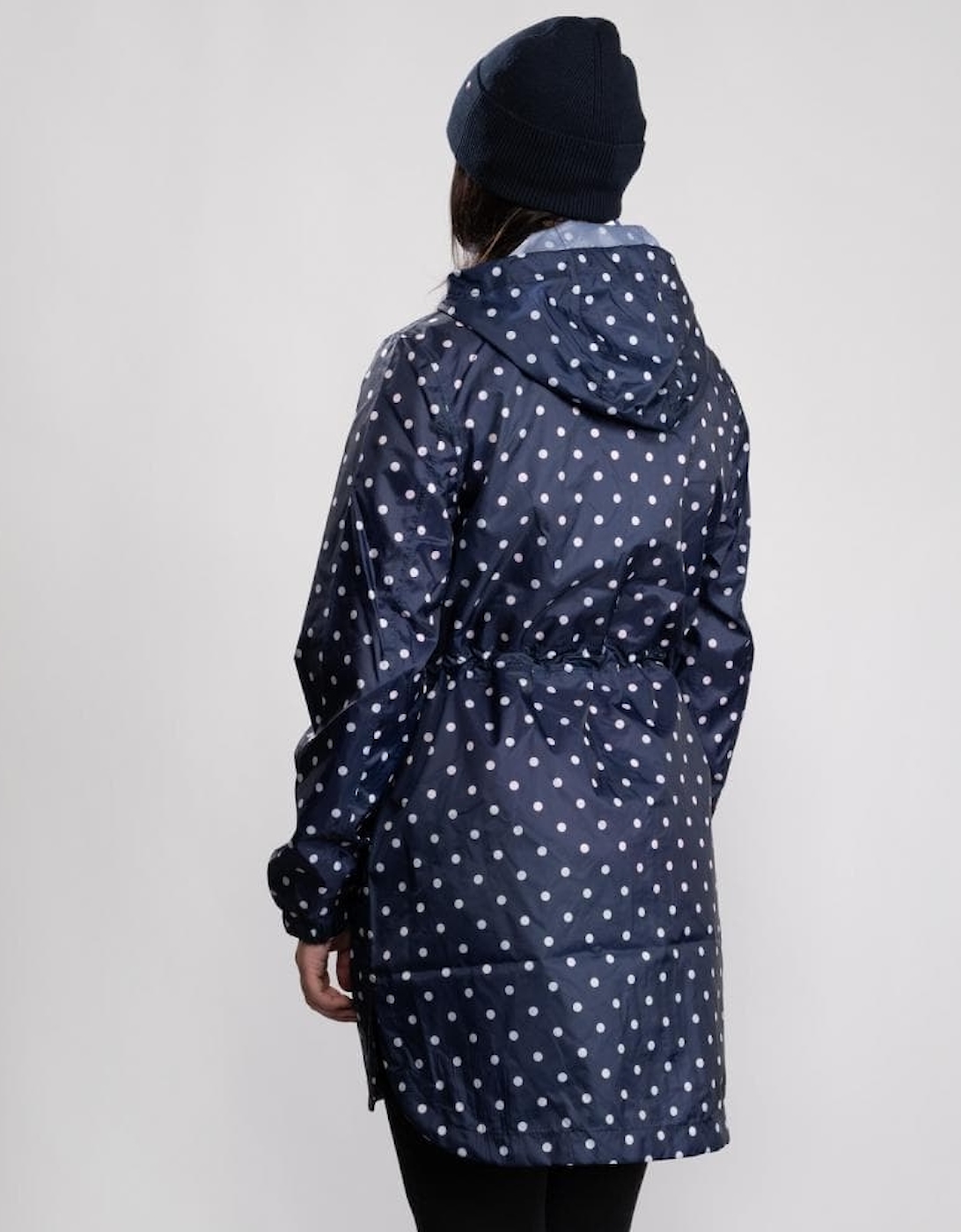 Joules Golightly Printed Waterproof Womens Packable Jacket