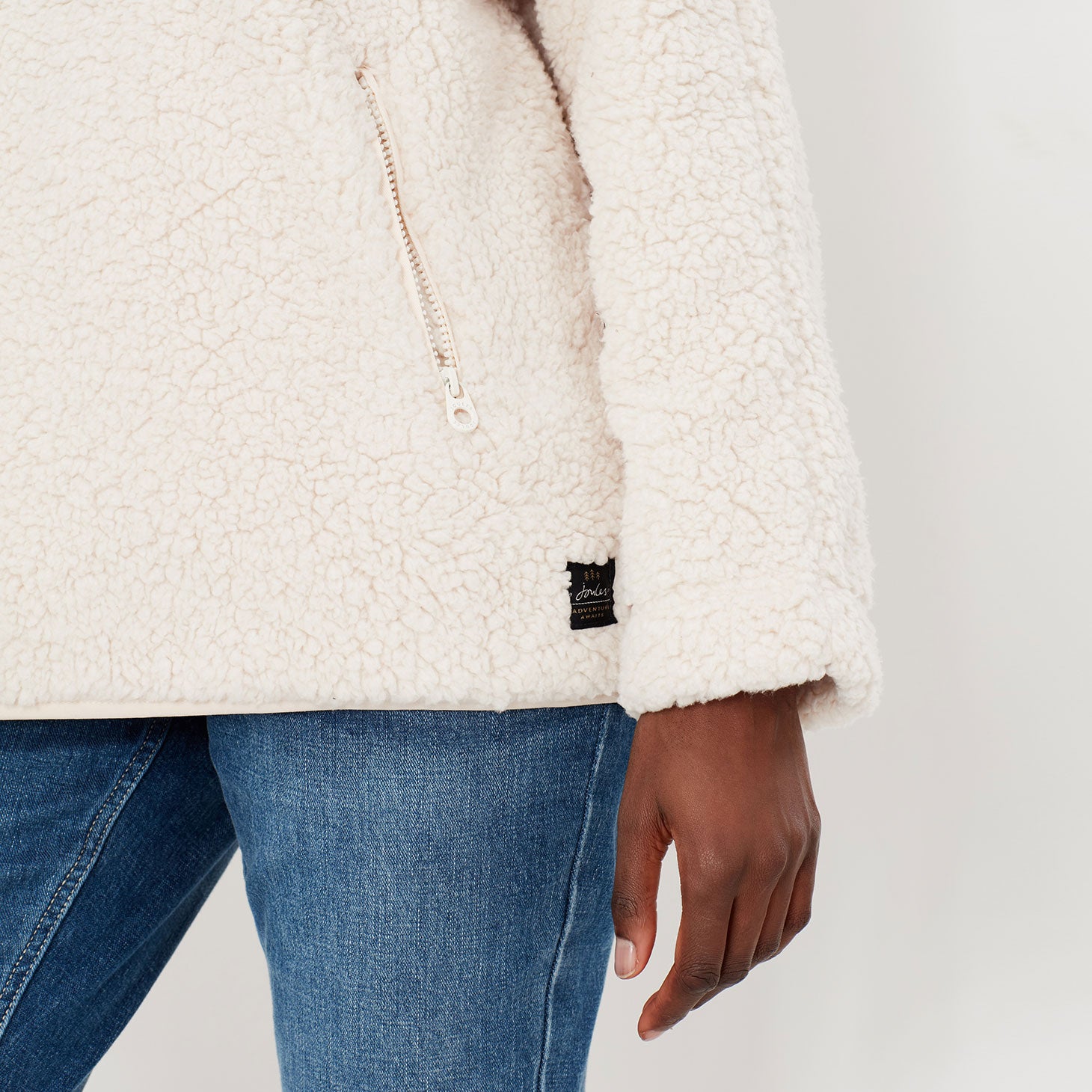 Joules Ladies Delaney Quarter Zip Fleece