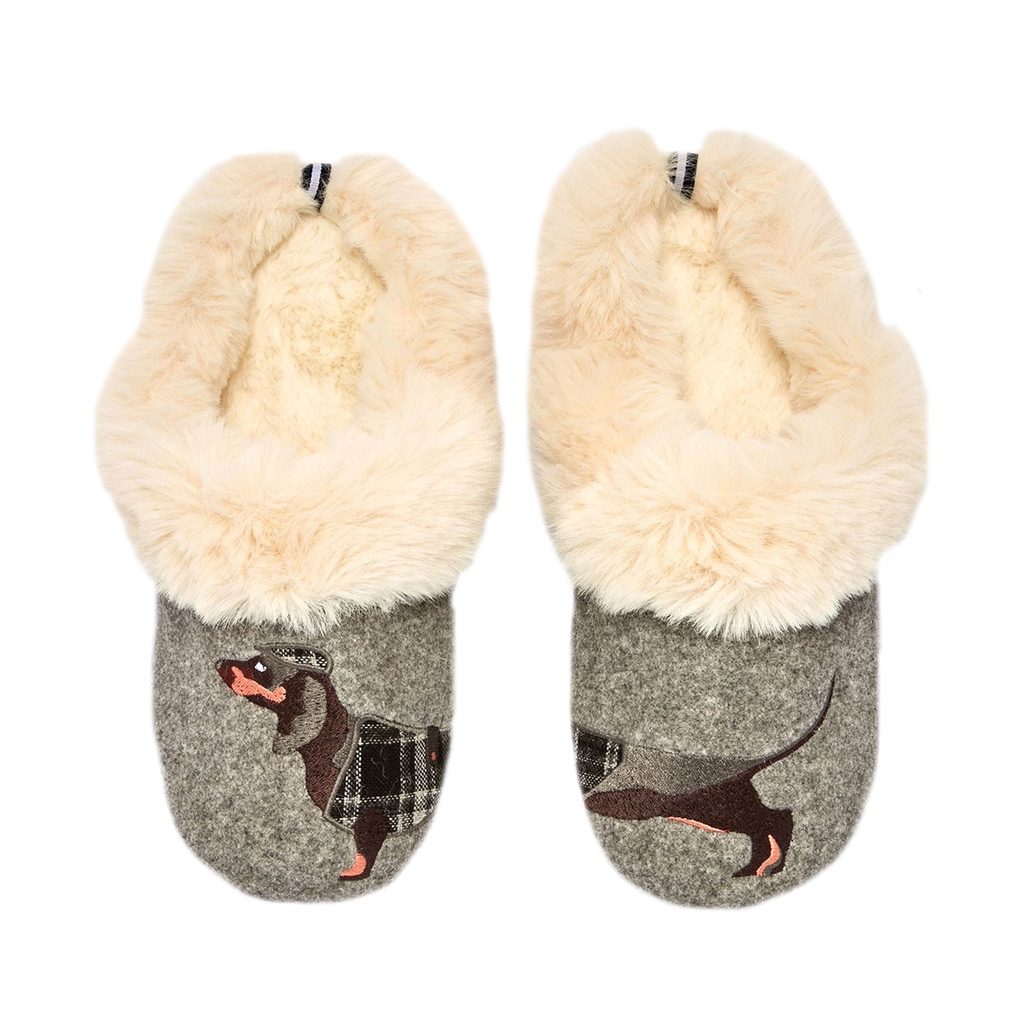 Joules Ladies Slippet Luxe Character Slippers