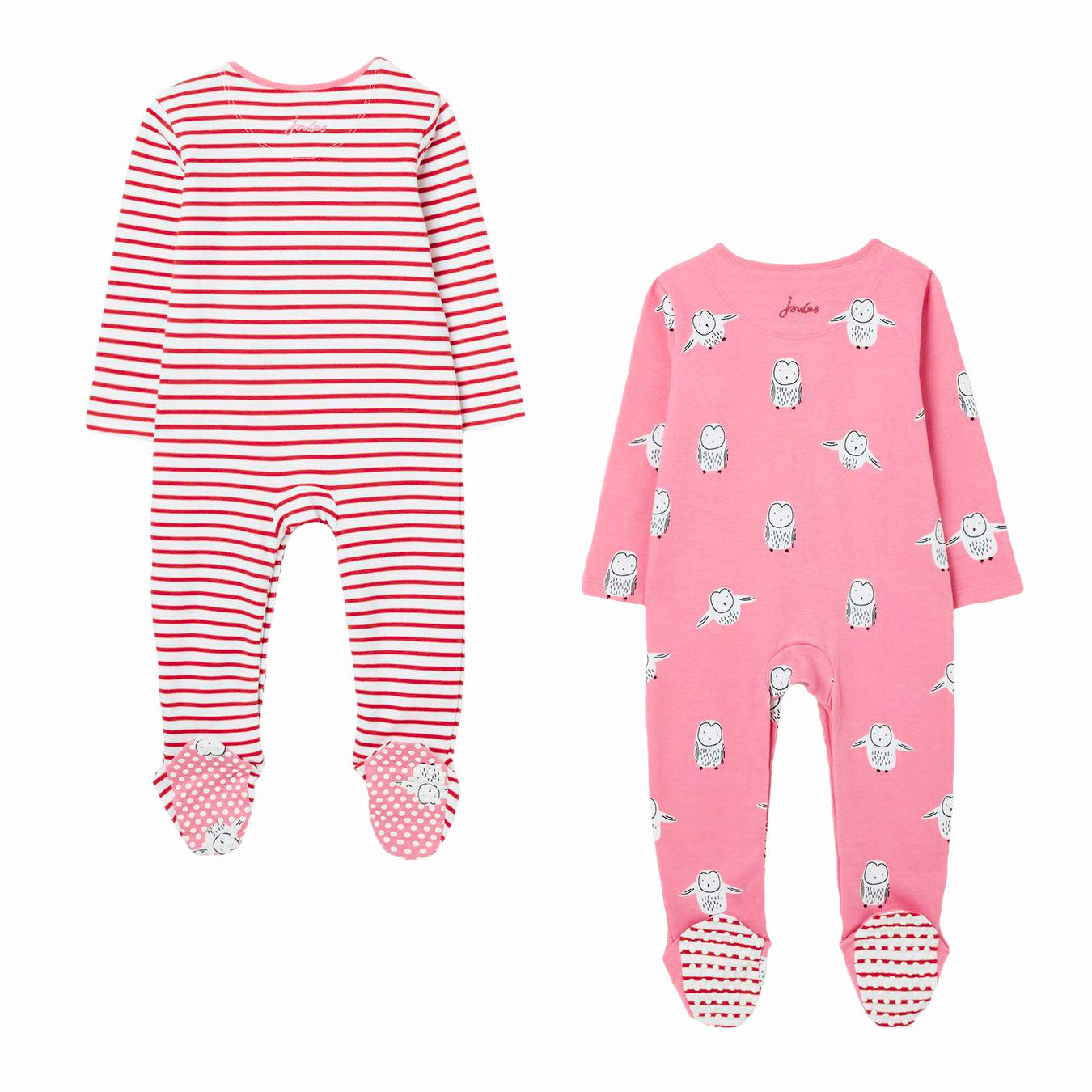 Joules Baby Elmley 2 Pk Organic Cotton Babygrows