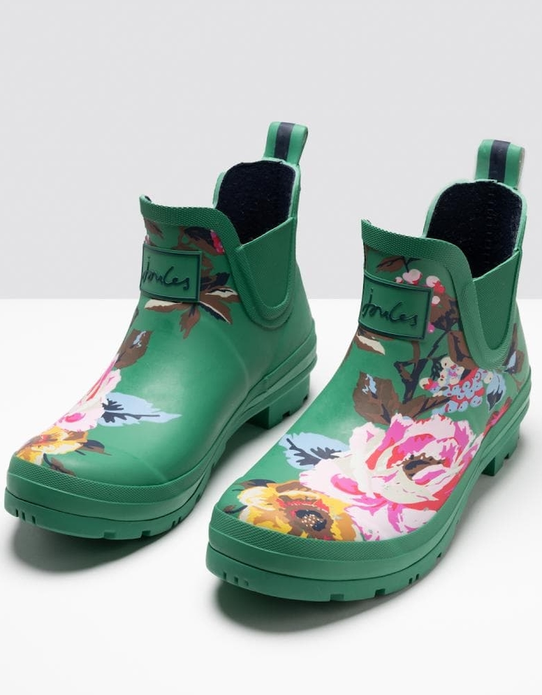Joules Short Height Printed Welly Wellibob
