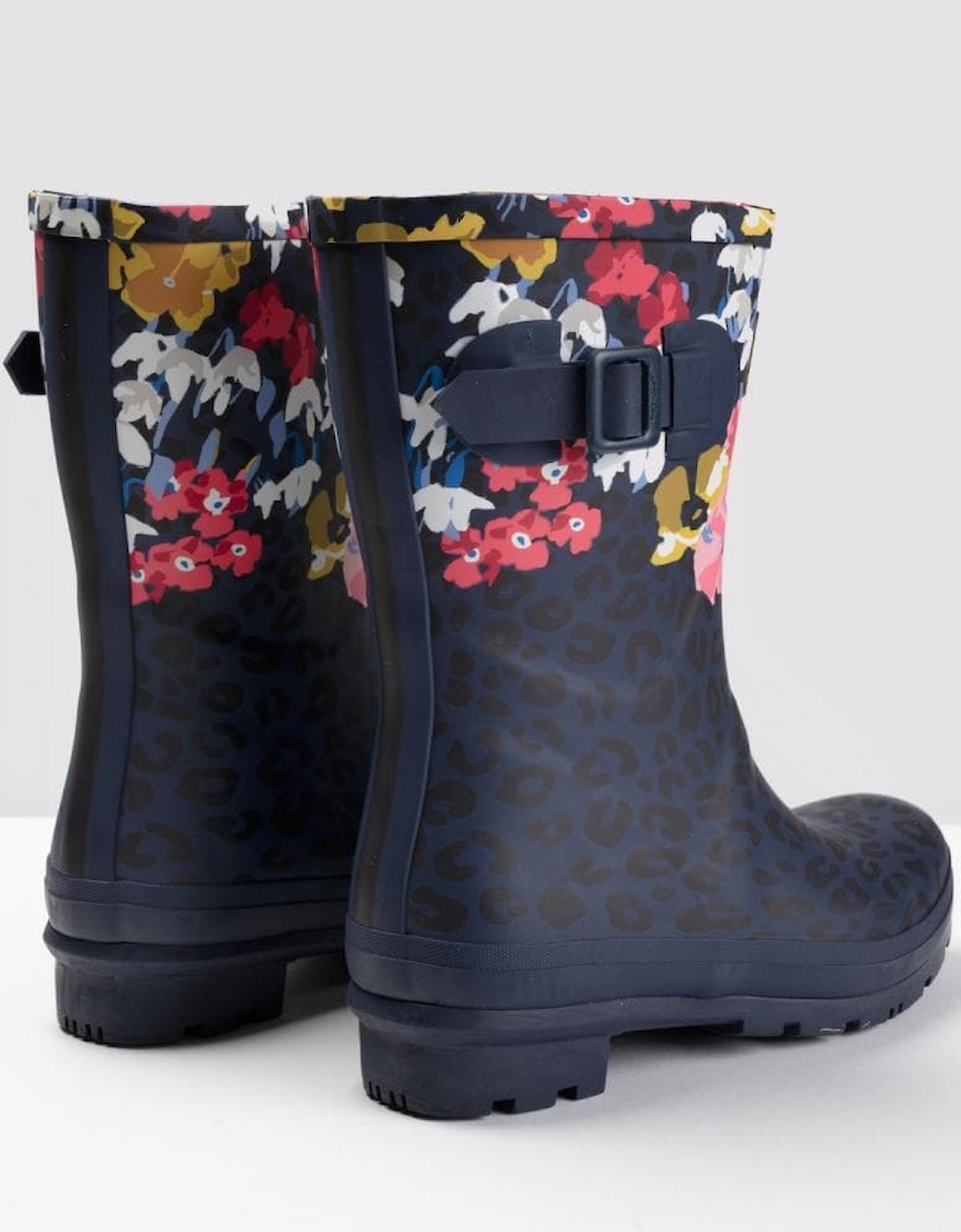 Joules Mid Height Printed Welly Molly Welly