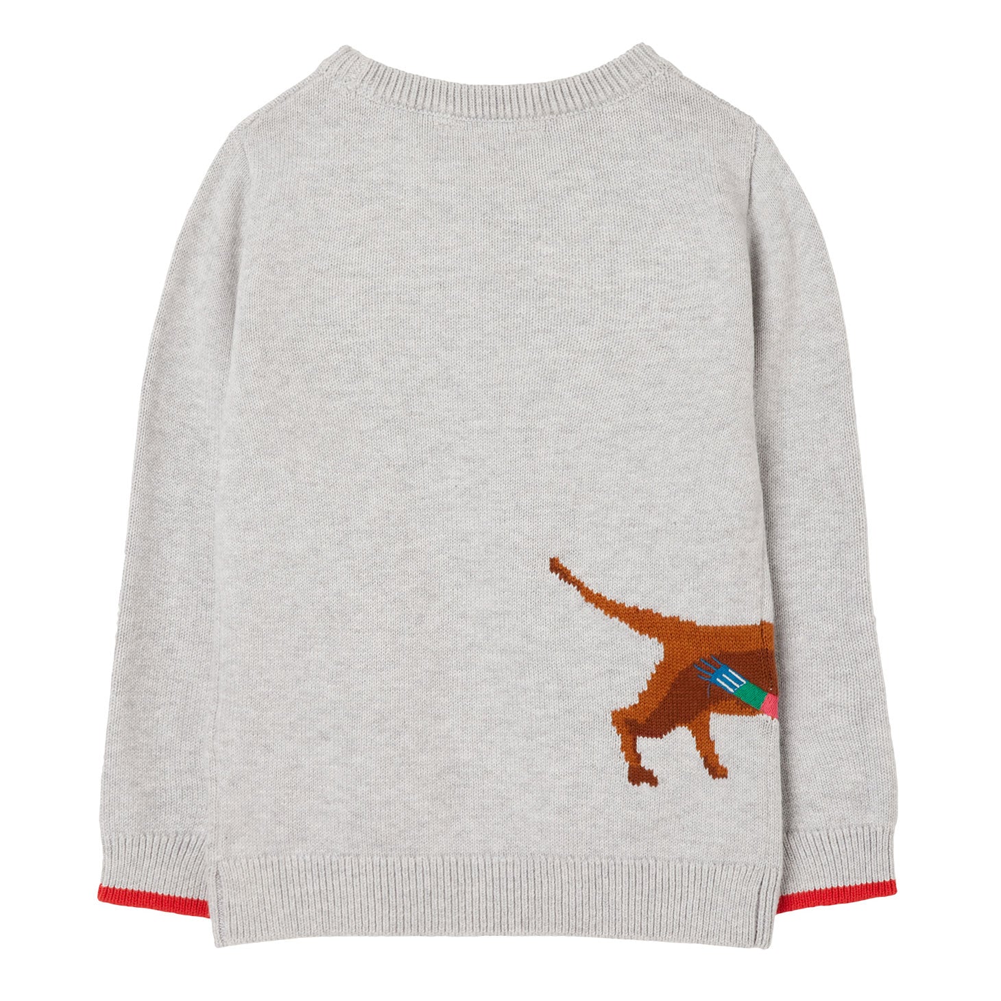 Joules Girls Cracking Festive Dachshund Jumper