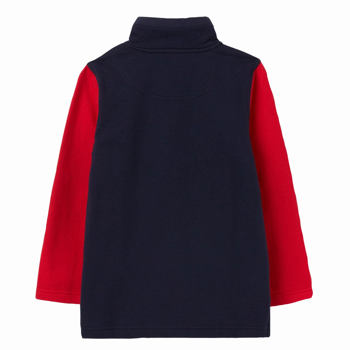 Joules Boys Dale Colourblock Overhead 1/2 Zip Sweatshirt
