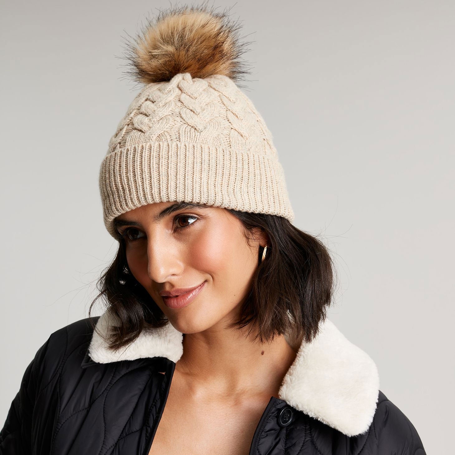 Joules Ladies Elena Cable Hat