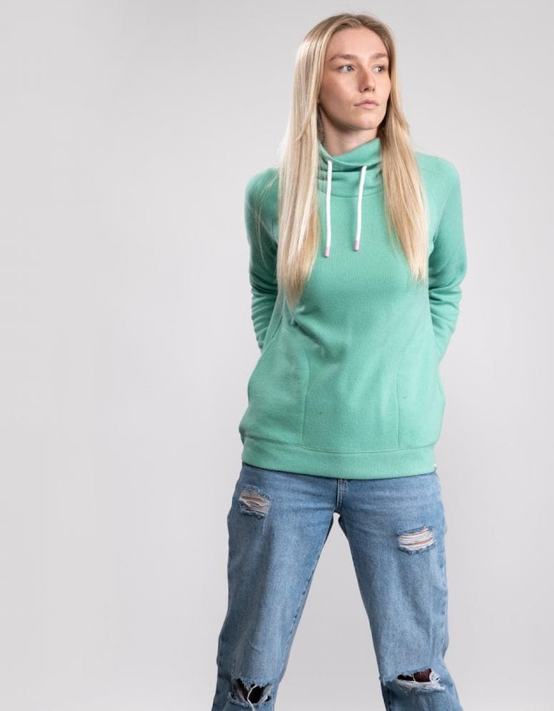 Joules Ribbed Hoodie Nadia