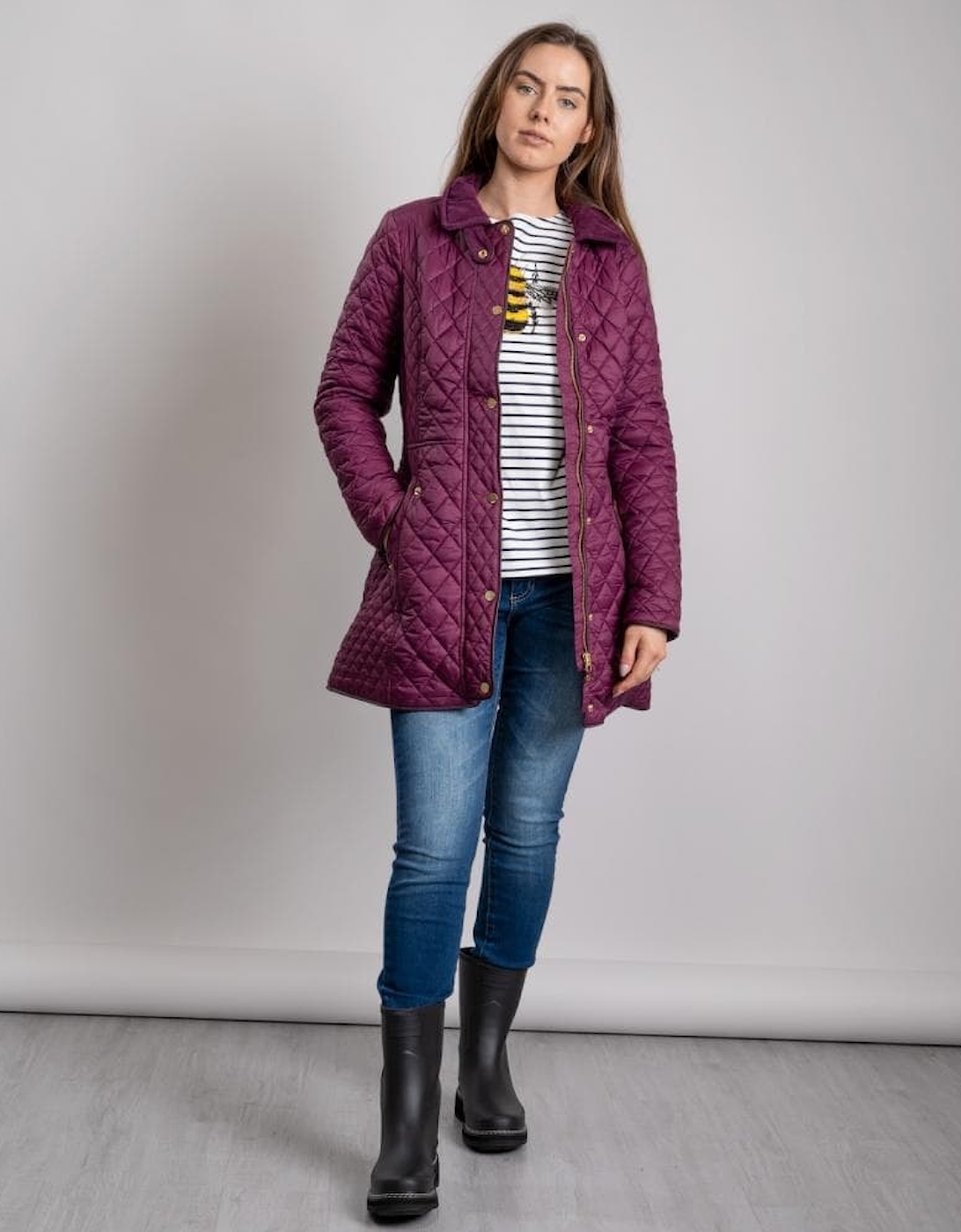 Joules Newdale Jacket Long Newdale Long