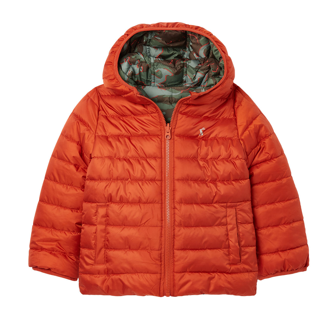 Joules Boy Switch It Showerproof Printed Reversible Jacket