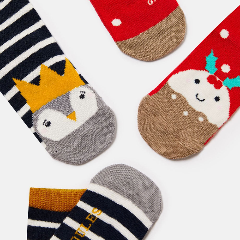 Joules Baby Girls Neat Feet Character Socks