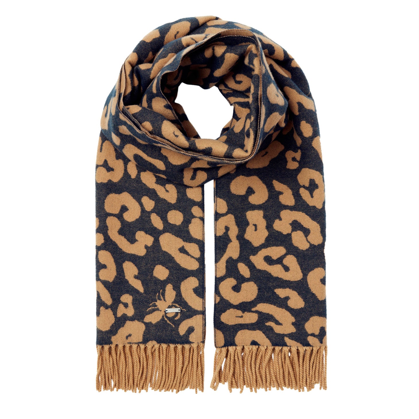 Joules Ladies Elissa Jacquard Warm Handle Scarf