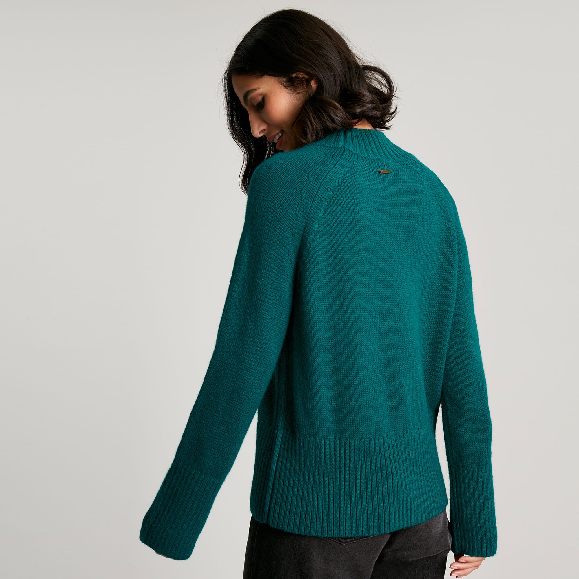 Joules Ladies Rosalie Mock Turtle Neck Jumper